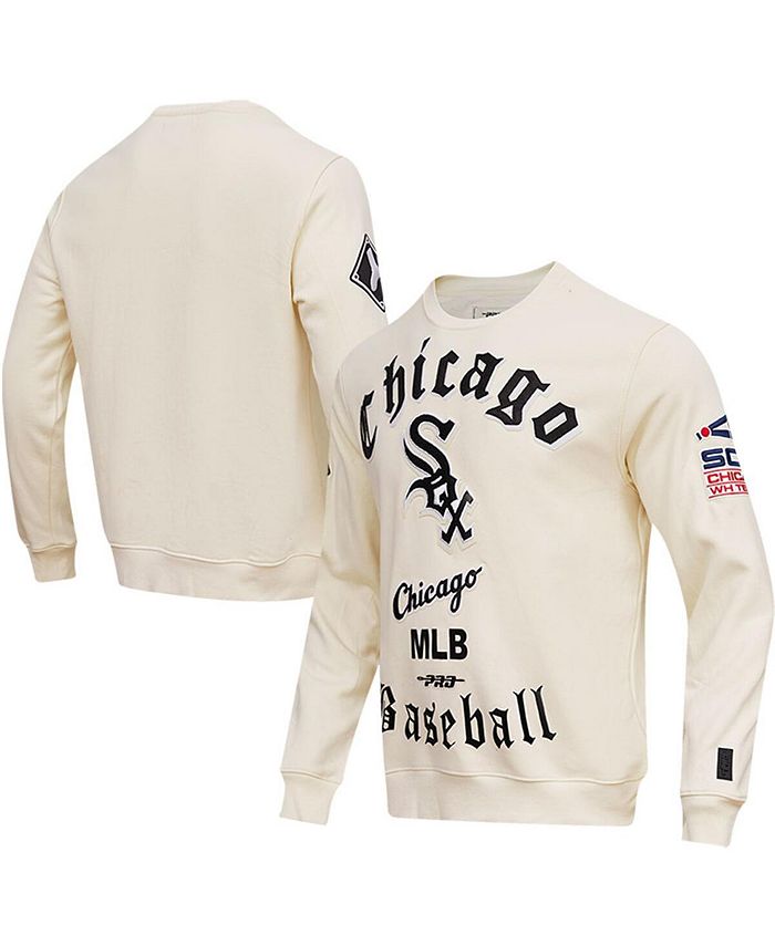 Men's Chicago White Sox Pro Standard Black Team Logo Pullover Hoodie
