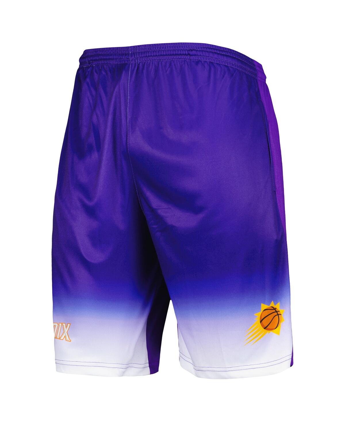 Shop Fanatics Men's  Purple Phoenix Suns Fadeaway Shorts