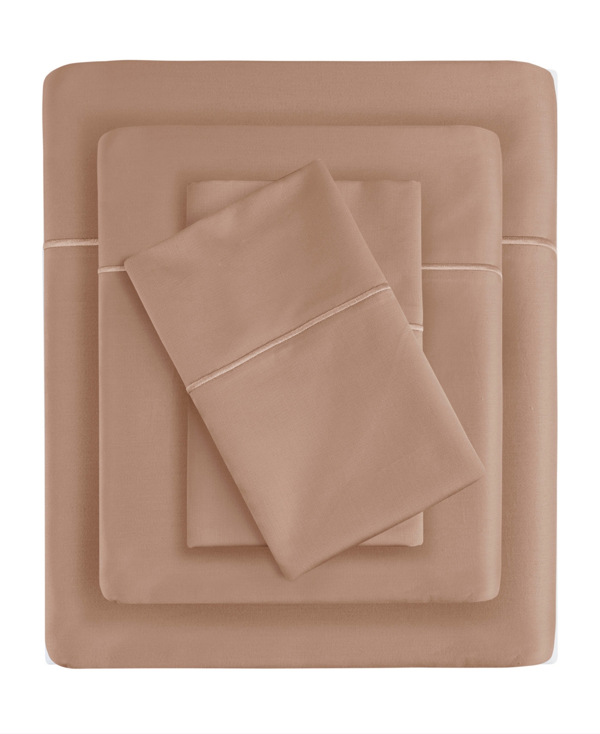 Madison Park 600 Thread Count Pima Cotton Sateen 4-pc Sheet Set, King In Rose Gold