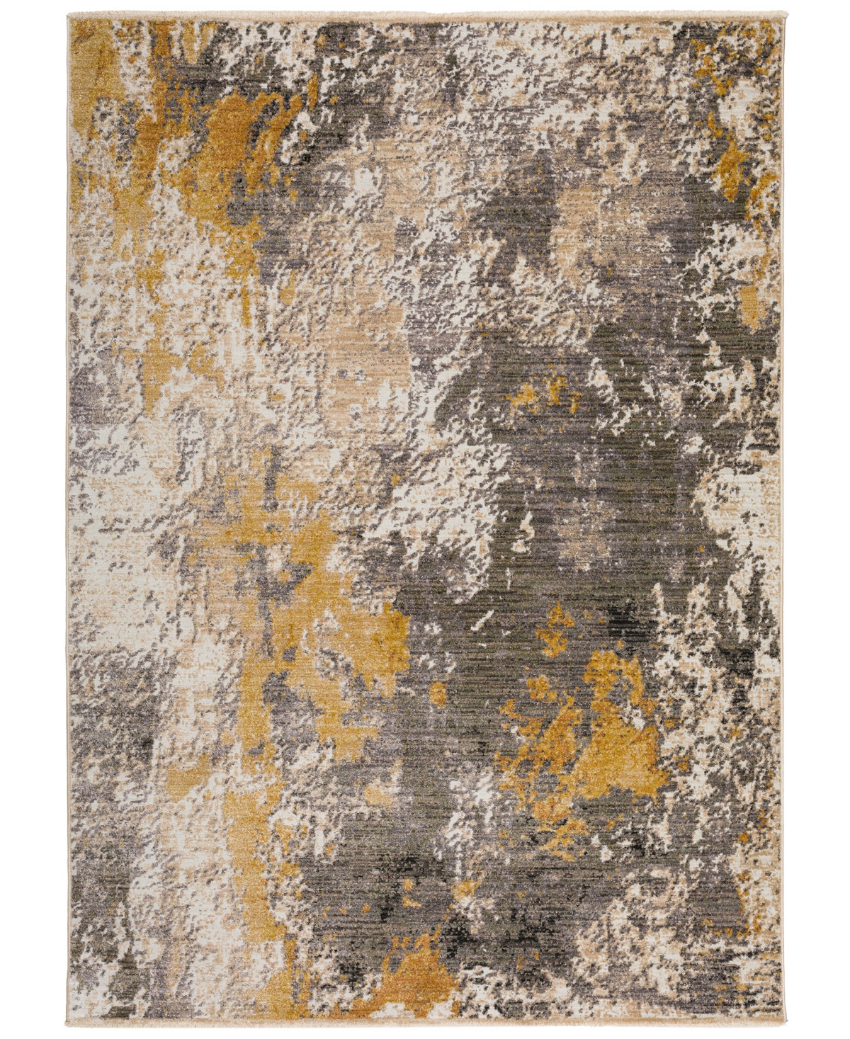 D Style Sergey Sgy9 5' X 7'6" Area Rug In Beige