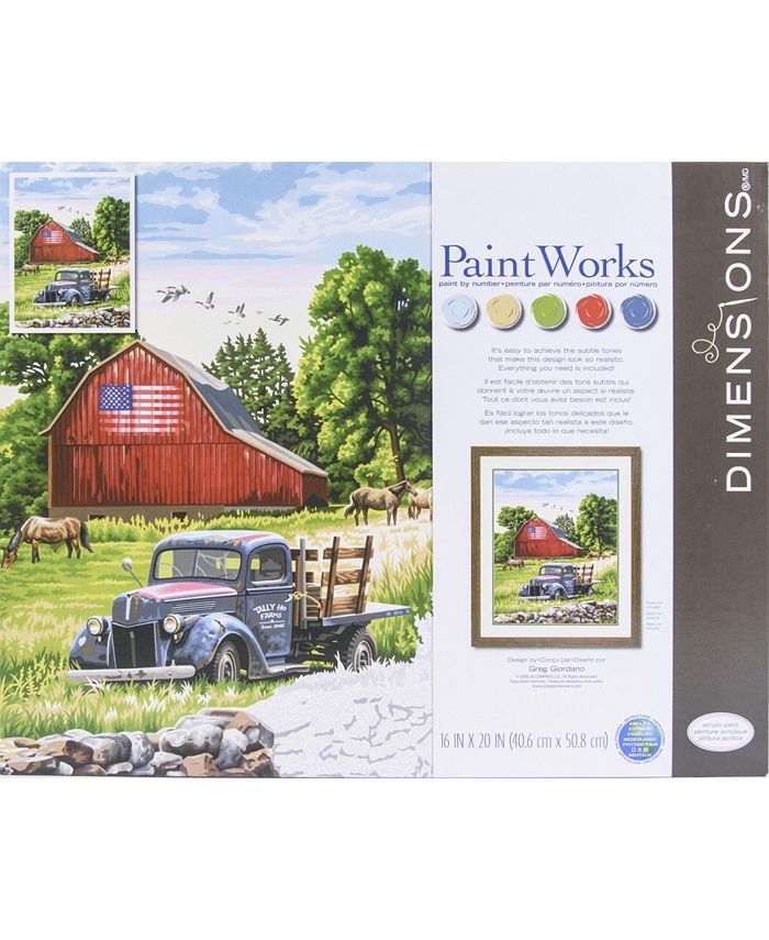 Paint Works Paint By Number KitSummer Farm Macy's