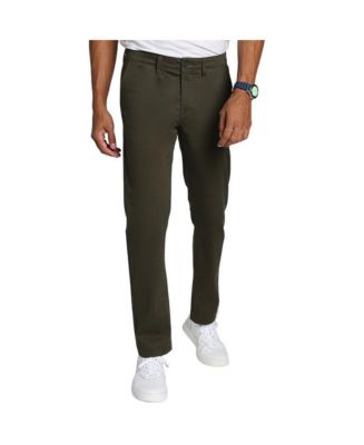 Bowie Chino Pants - White Stretch