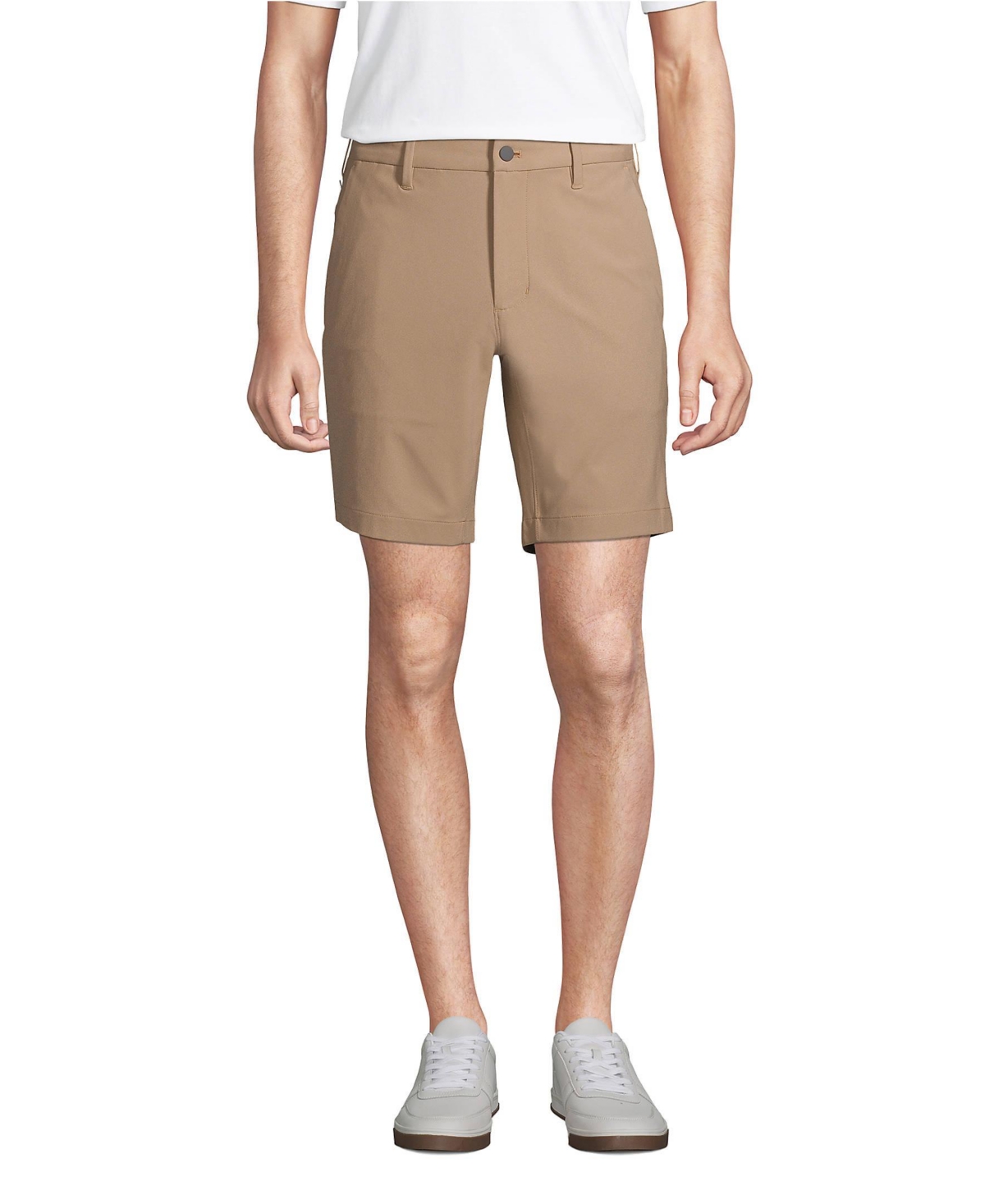 Men's Straight Fit Flex Performance Chino Shorts - Khaki