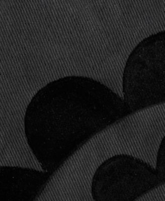 Medallion Print Silicone and Cotton Twill Pot Holder, Set of 2