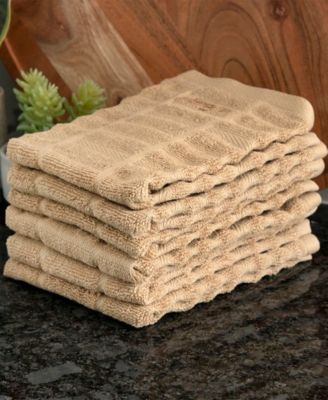 Solid Woven Dish Cloth, Set of 6