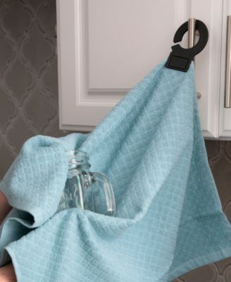Hook and Hang Woven Kitchen Towel, Set of 2