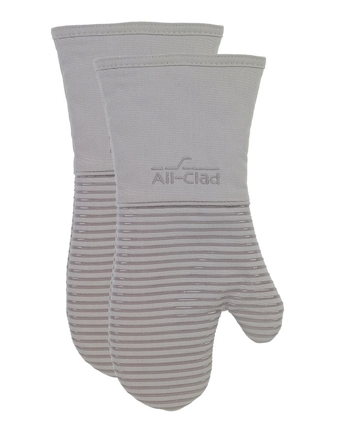 Country Stripe Oven Mitts - Fig & Bella
