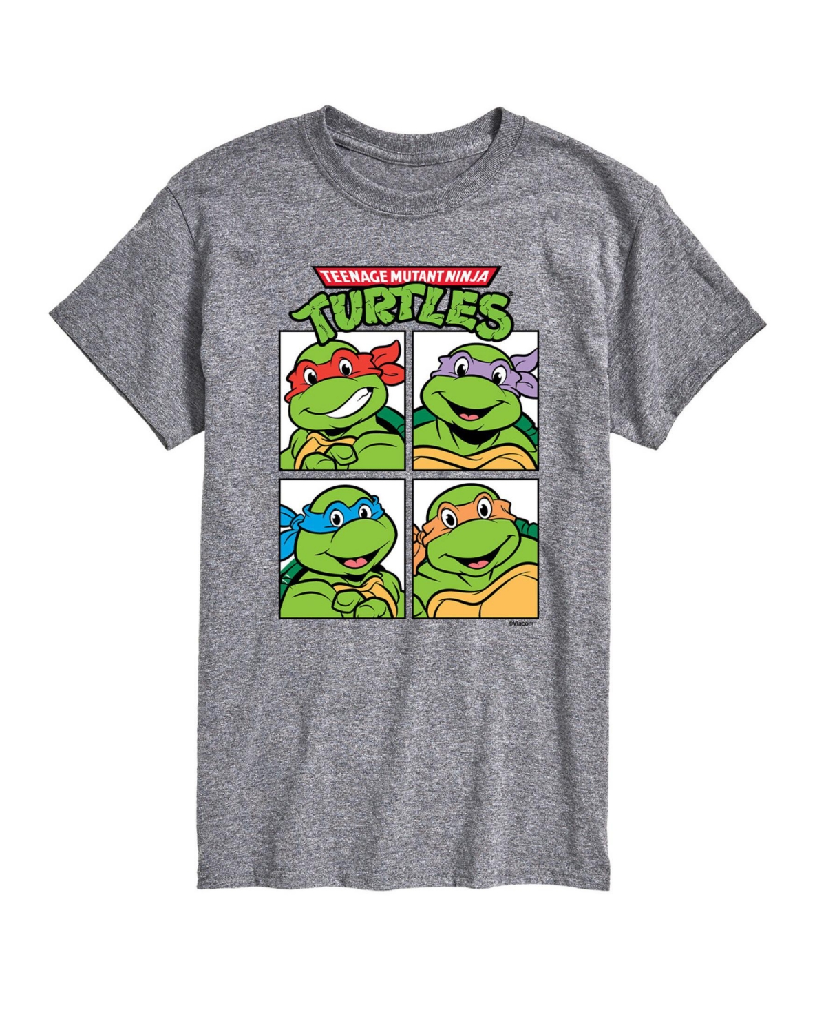 Shop Airwaves Men's Teenage Mutant Ninja Turtles Graphic T-shirt In Gray