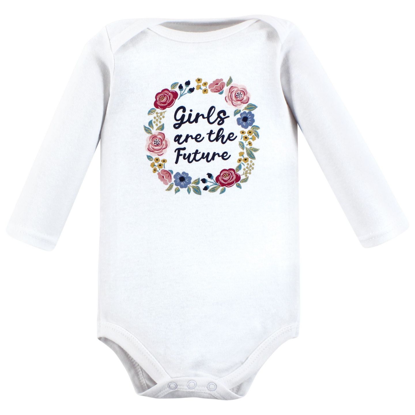 Боди Hudson, длинный рукав, хлопок, 7 шт. — Hudson Baby, цвет: Girls World 7-Pack — фото 2