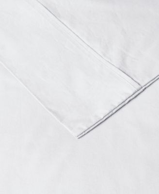 Peached Cotton Percale 3-Pc. Sheet Set, Twin