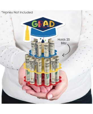 Elementary Grad DIY Kids Graduation Party Money Holder Gift Cash Cake