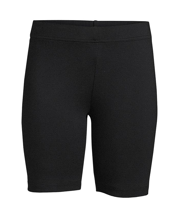 Lands' End Child Girls Tough Cotton Bike Shorts Macy's
