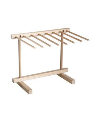 Collapsible Pasta Drying Rack, Made in Italy, Wood, 13.36" x 11.5", The Italian Market Original since 1906