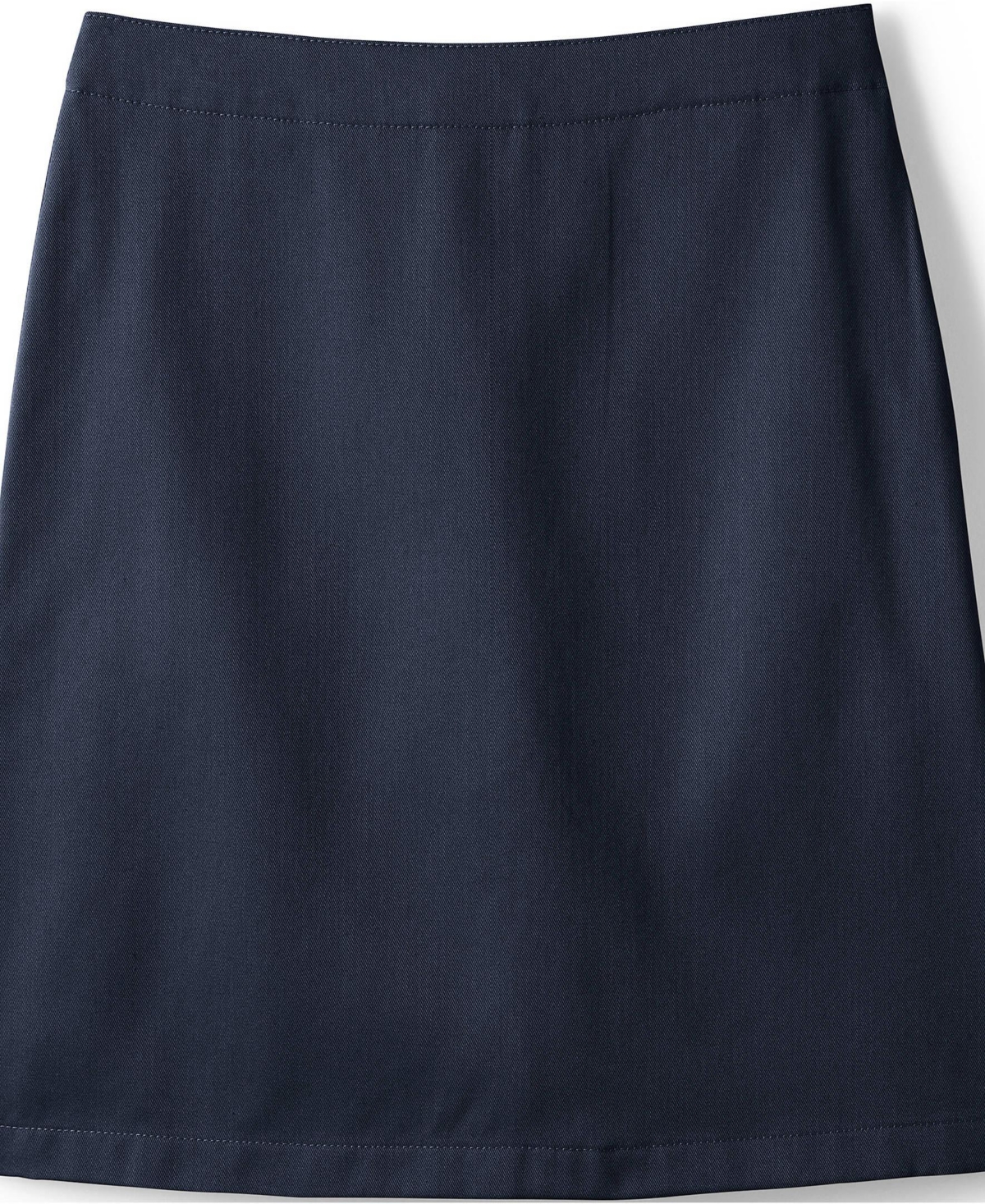 Lands' End Big Girls Slim Blend Chino Skort Top of Knee
