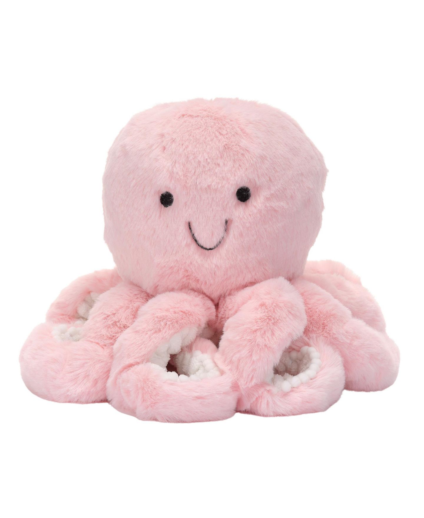 Детская мягкая игрушка Lambs & Ivy Sea Dreams Pink Plush Octopus Stuffed Animal Toy - Bubbles, цвет: Розовый — фото 6