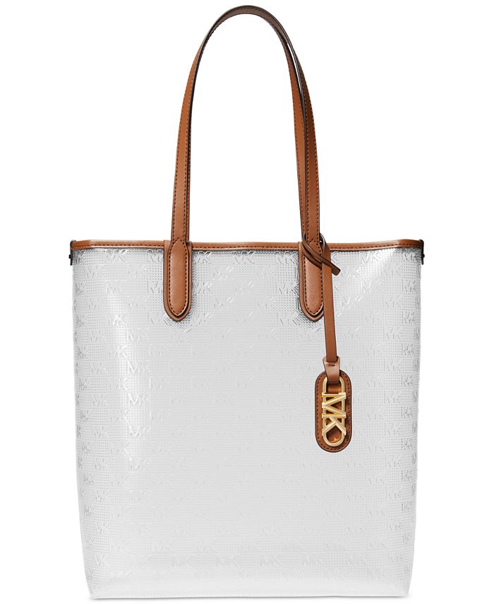 Michael Kors Eliza White Shopping Bag