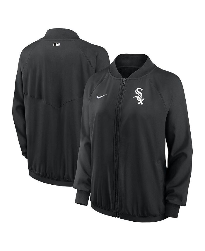 Nike Women's Black Chicago White Sox Full-Zip Hoodie