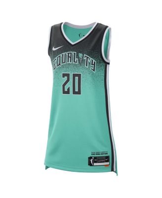 Women's Sabrina Ionescu Mint New York Liberty Rebel Edition Jersey