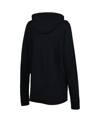 Women's Black Chicago White Sox Pre-Game Raglan Pullover Hoodie