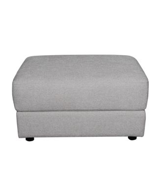 Elizabeth 2 Piece Stain-Resistant Fabric Oversized Armchair and Ottoman Set