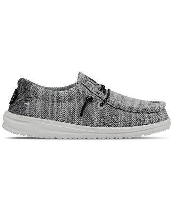 Hey Dude Big Kids Wally Stretch Casual Moccasin Sneakers from