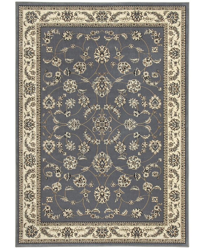 KM Home Area Rug Set, Florence Collection 4 Piece Set Isfahan Macy's