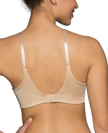 Vanity Fair Womens Beauty Back Full Coverage Underwire Smoothing Bra 75345  - Champagne - 34dd : Target