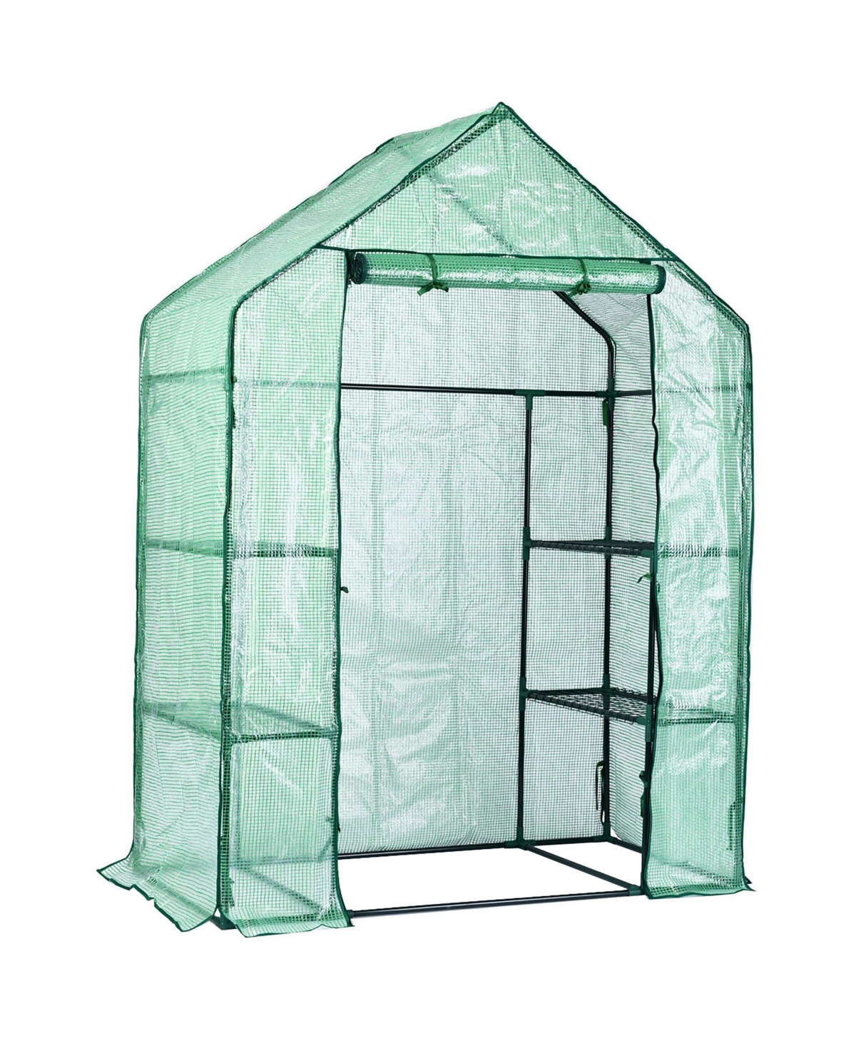Personal Plastic Indoor Outdoor Standing Greenhouse For Seed Starting and Propagation, Frost Protection Green, Medium, 56 Inches x 29