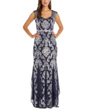 Navy R&M Richards 1367 Evening Long Formal Dress for $45.99, – The Dress  Outlet