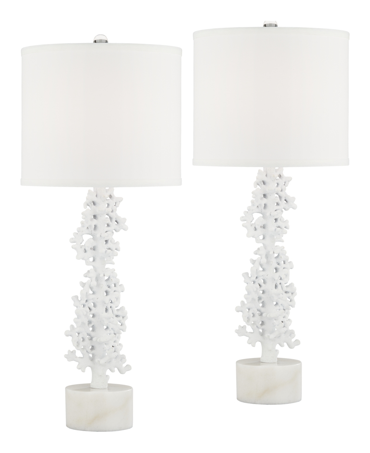 Pacific Coast Set Of 2 Avery Table Lamp In White