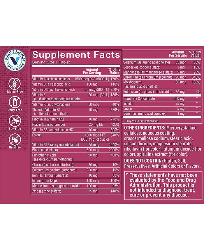 The Vitamin Shoppe One Daily Women's Multivitamin & Multimineral with