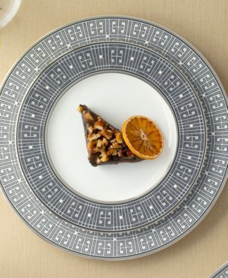 Infinity Graphite 4 Piece Salad Plate Set, Service for 4