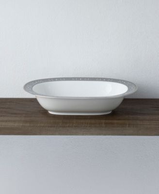 Infinity Graphite Oval Vegetable Bowl 24 Oz