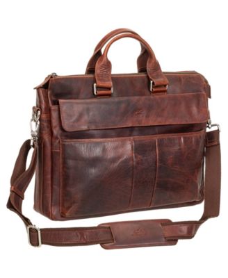 Men's Buffalo Single Compartment Briefcase for 15.6" Laptop and Tablet