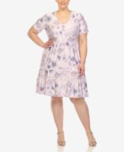 White Mark Sun Dress Plus Size Dresses for Women Macy s