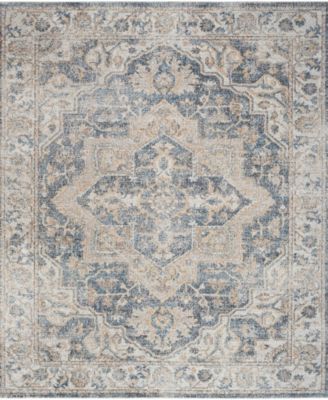 Astra Machine Washable ASW12 7'10" x 10' Area Rug