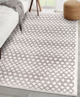 CLOSEOUT! Knitweave Indoor, Outdoor Shining Diamond 7'10" x 10'10" Area Rug
