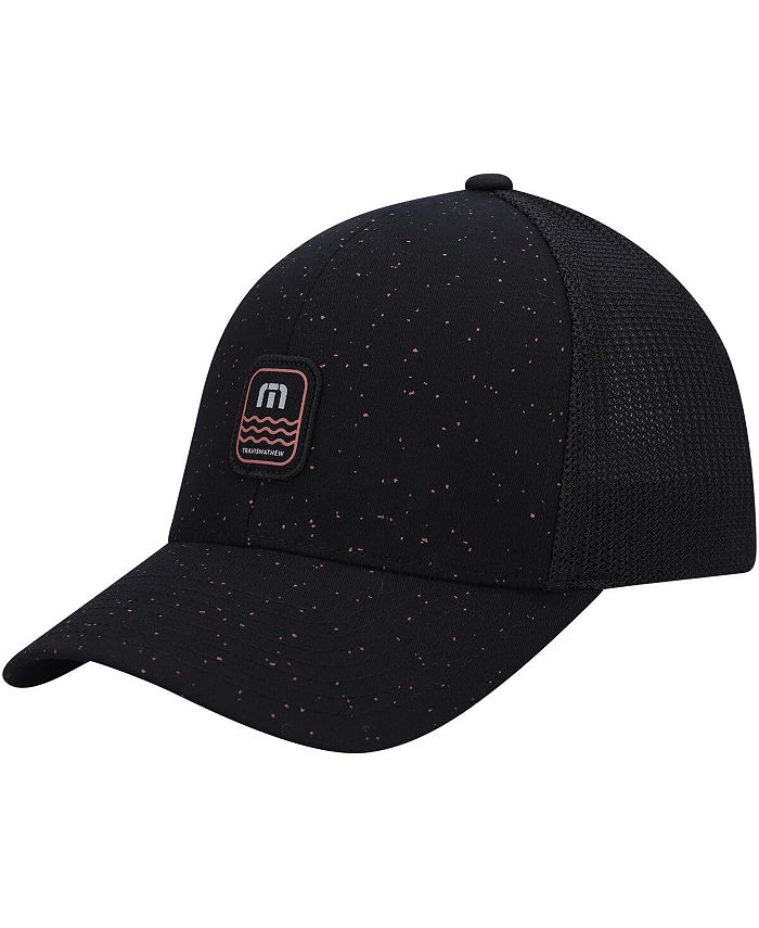 Casquette TravisMathew Homme - Noir Bruyère - Snapback Ajustable - Neuve