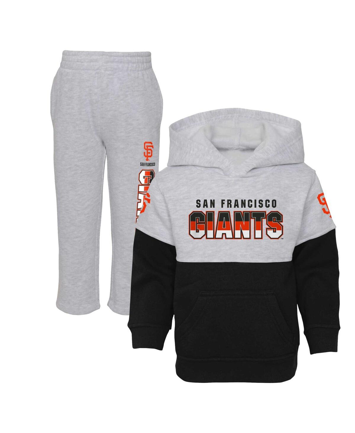 Outerstuff Infant Boys and Girls Heather Gray San Francisco Giants