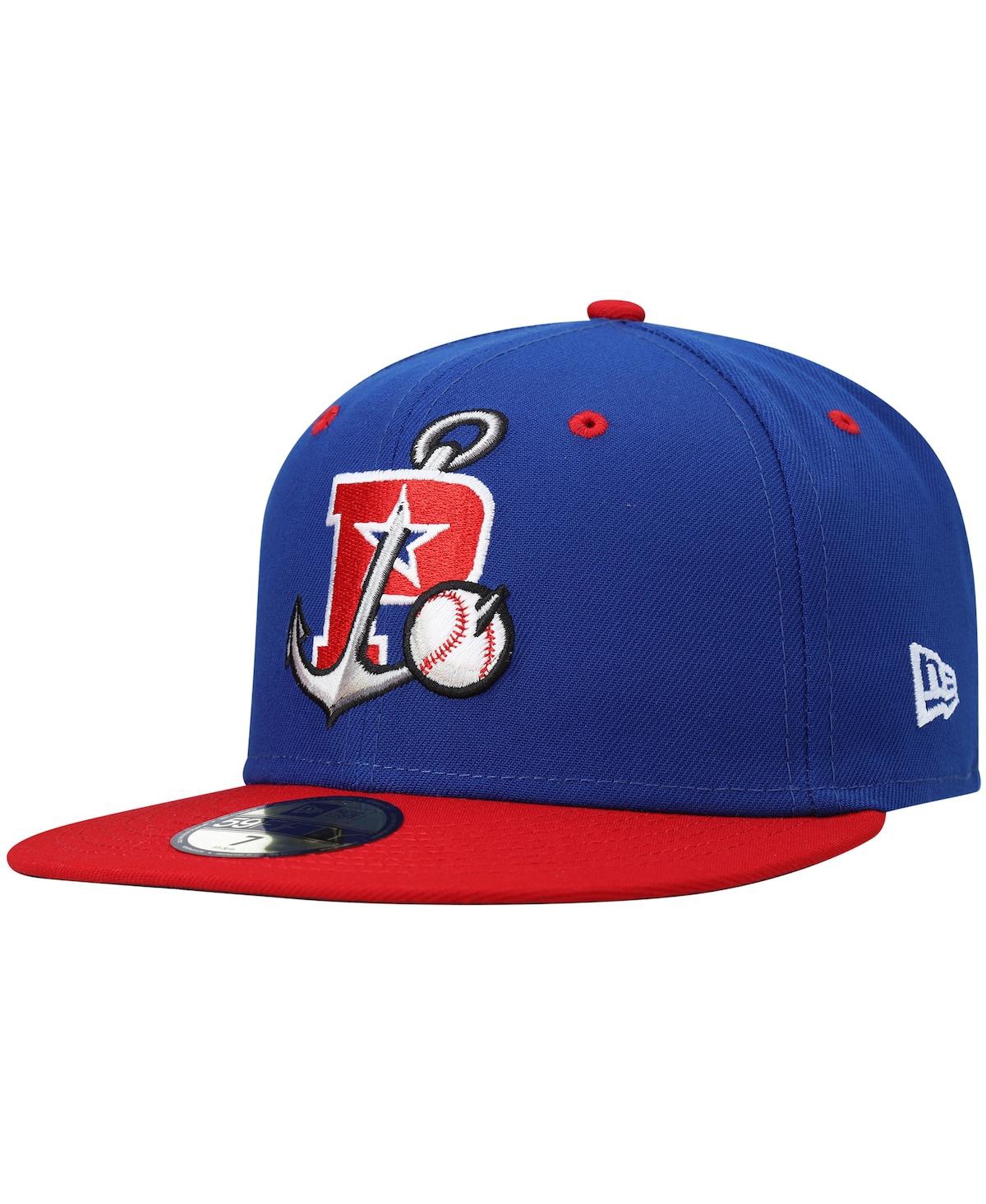 Men's New EraStockton Ports Authentic Collection Road 59FIFTY Fitted Hat - Blue