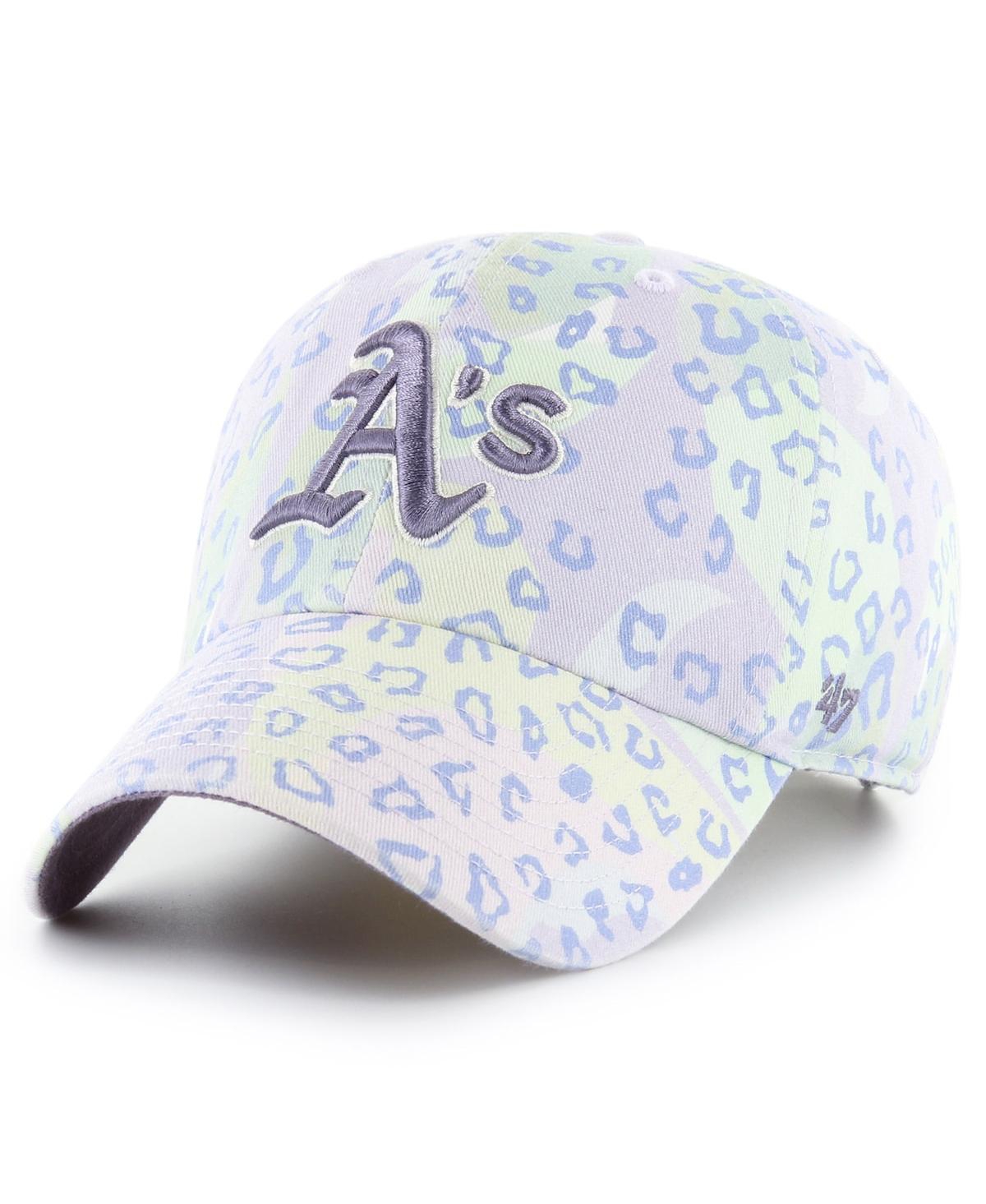 Shop 47 Brand Women's ' Purple Oakland Athletics Cosmic Clean Up Adjustable Hat