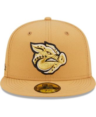 Men's Natural Lehigh Valley IronPigs Authentic Collection 59FIFTY Fitted Hat