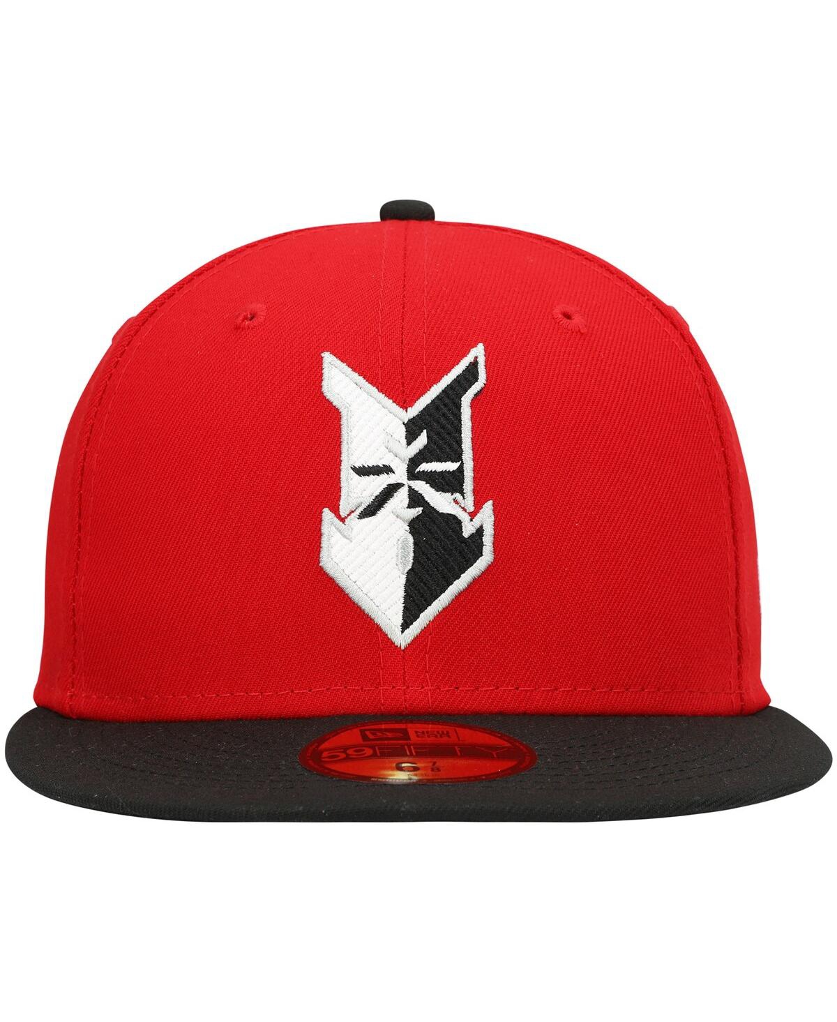 Men's New EraIndianapolis Indians Authentic Collection Team Home 59FIFTY Fitted Hat - Red