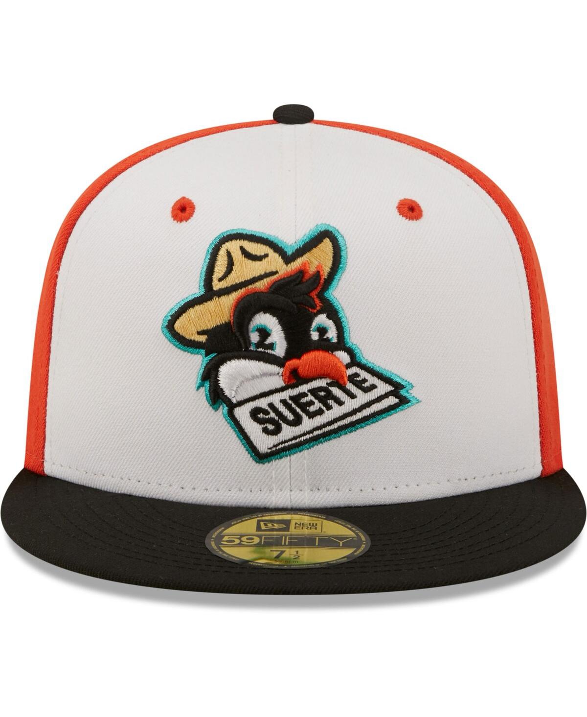 Men's New Era Black Pajaritos de Norfolk Copa De La Diversion 59FIFTY Fitted Hat - Black