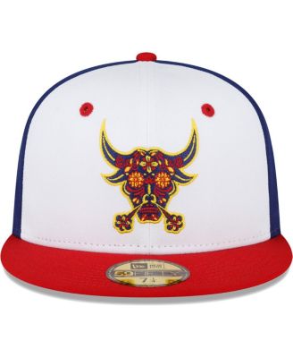 Men's White Durham Bulls Copa De La Diversion 59FIFTY Fitted Hat