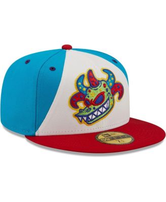 Men's White, Red Vejigantes de Scranton/Wilkes-Barre Copa De La Diversion 59FIFTY Fitted Hat