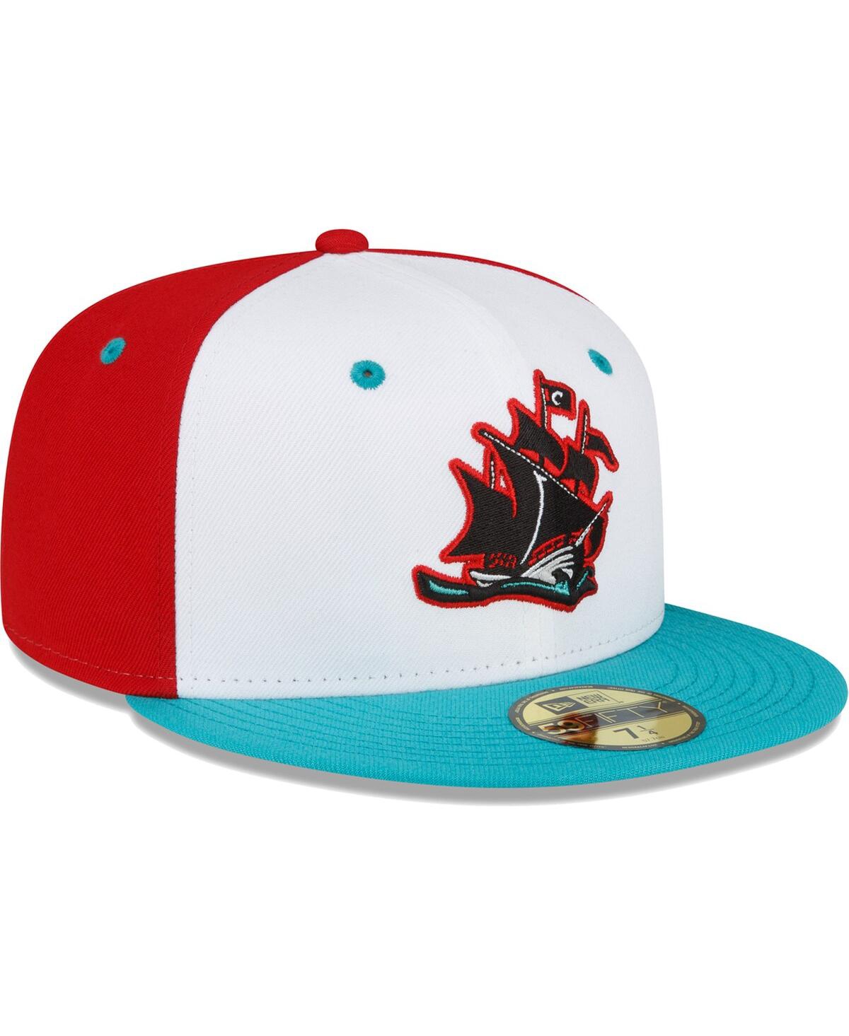 New Era White Columbus Clippers Copa De La Diversion 59fifty Fitted Hat In White