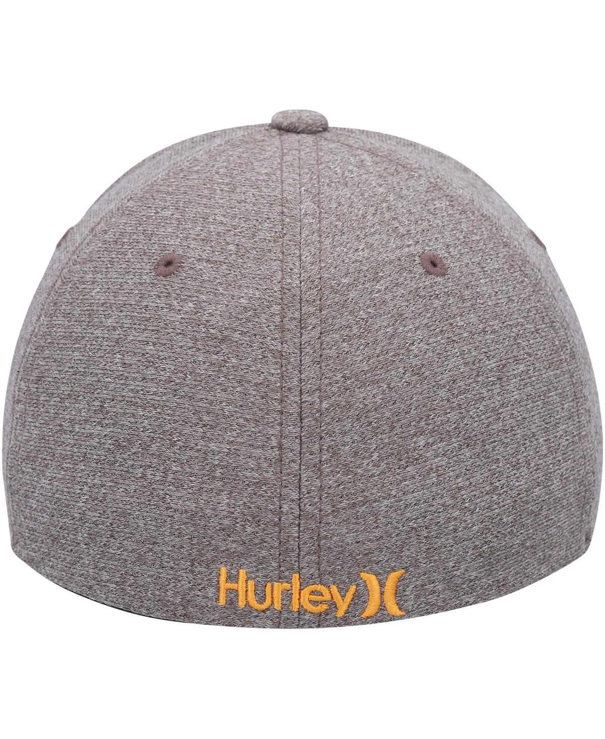 Shop Hurley Men's  Heather Gray H2o-dri Pismo Flex Fit Hat