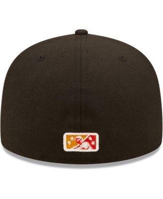 Men's Black, Yellow Gatos Feroces de New Hampshire Copa De La Diversion 59FIFTY Fitted Hat