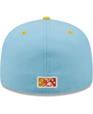 Men's Light Blue, Orange Rayados de Winston-Salem Copa De La Diversion 59FIFTY Fitted Hat